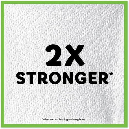 Bounty Quilted Napkins - 1-Ply, White, 12.1" x 12" | 200 Count Per Pack, 8 Packs Per Carton