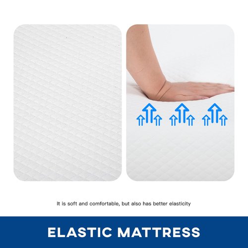 FDW | 10 Inch Full Mattress | Medium Firm | Gel Memory Foam Mattress | White | Bed in a Box, CertiPUR-US Certified | Pressure Relief, Cooling Ventilated Foam | Washable Removable Cover