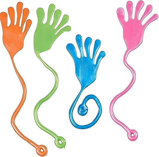 Tuko 20PCS Sticky Hands - Fun Stretchy Toys for Kids' Parties | Perfect Halloween & Birthday Favors