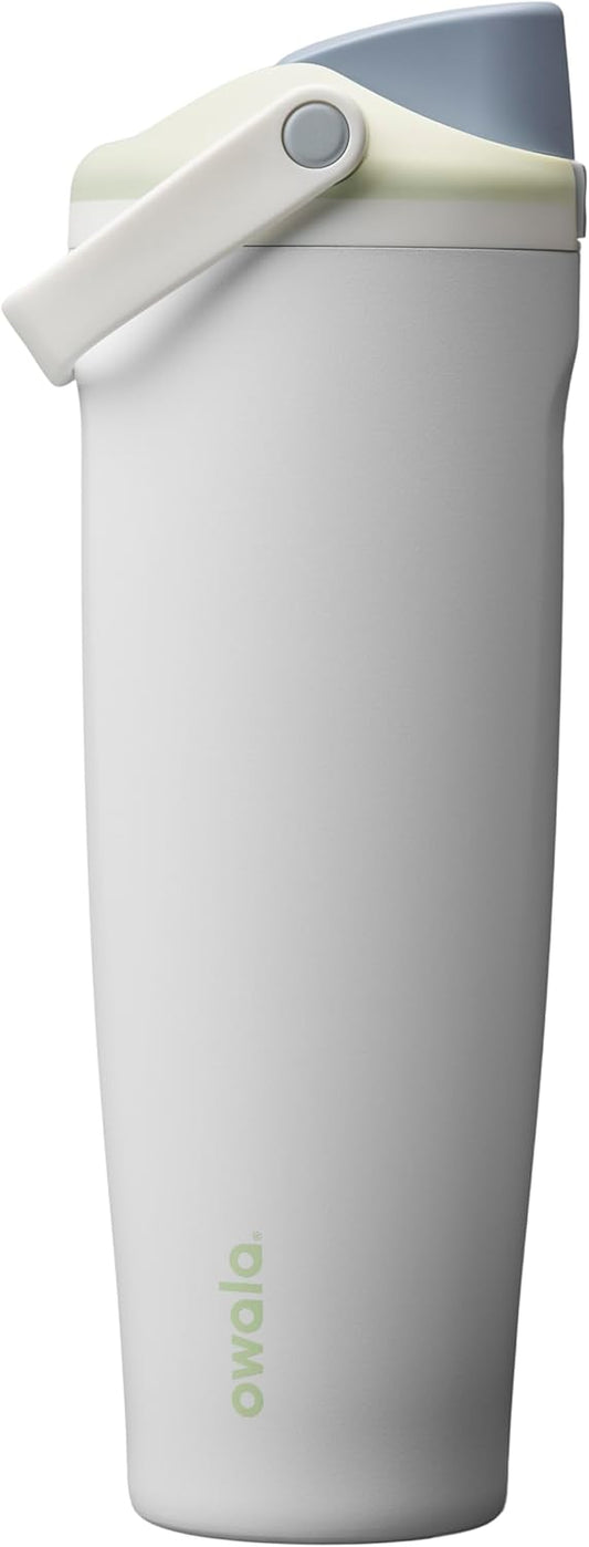 Owala FreeSip Sway Insulated Stainless Steel Water Bottle - 30oz, Two-Way Spout, BPA Free, Iced Breeze