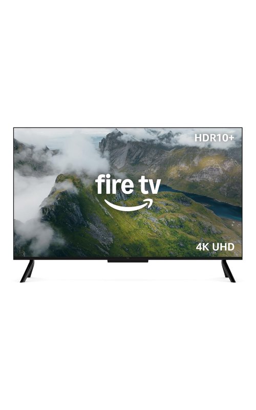 Amazon Fire TV 43" 4-Series (newest model), 4K Ultra HD smart TV with Alexa Remote, HDR10+, fast processor, Dolby Audio, Ambient Experience, free and live TV, find shows faster with Alexa+
