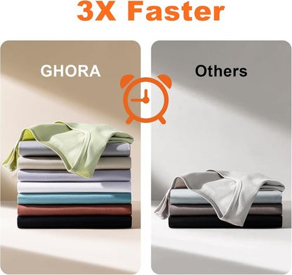 GHORA Vacuum Steamer - Powerful 3500Pa Handheld Garment Steamer & Iron | Portable Dual-Mode (110-120V)