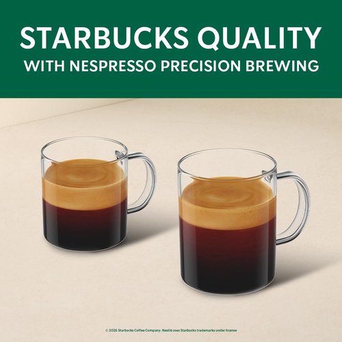 Starbucks by Nespresso Vertuo, Blonde, Medium, and Dark Roast Variety Pack Coffee, 30-count Coffee Pods, Brews 7.8 oz.