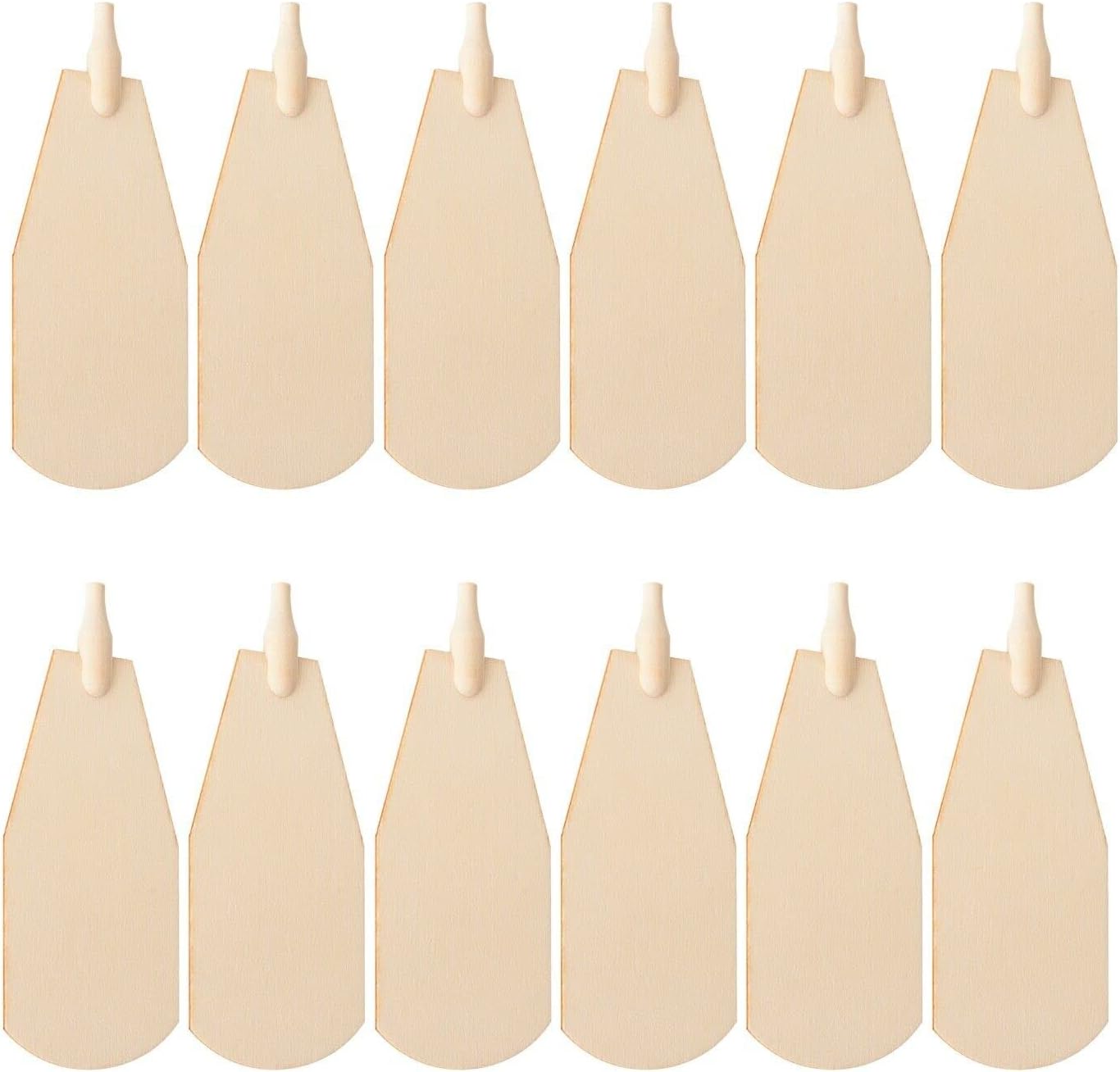 Skiennix 12-Pc Replacement Top Fan Blades Kit - Perfect for German Christmas Pyramid Carousels
