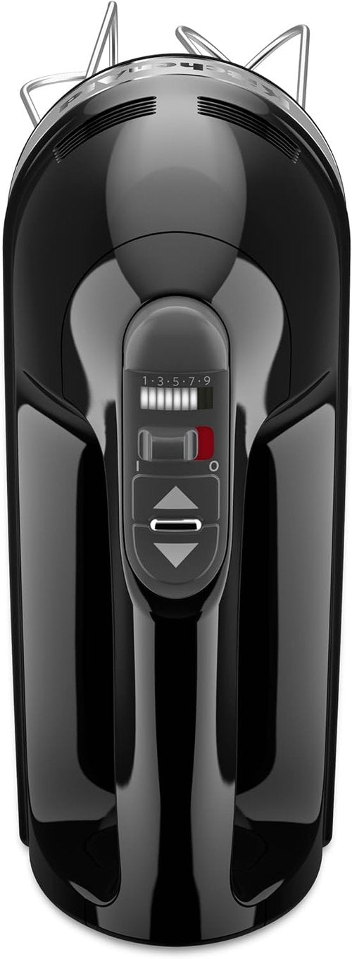 KitchenAid 9-Speed Hand Mixer - Powerful Performance in Sleek Onyx Black Finish