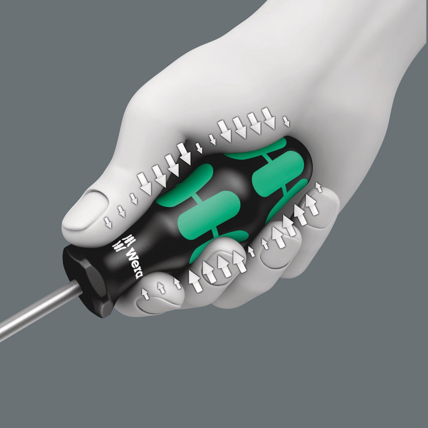 WERA Screwdriver Set - 6 Piece with Precision Laser Tip for Enhanced Grip and Control