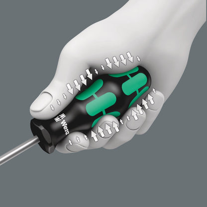 WERA Screwdriver Set - 6 Piece with Precision Laser Tip for Enhanced Grip and Control