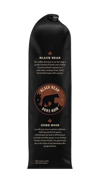 Muskoka Roastery Coffee, Black Bear, Dark Roast, Ground Coffee, 400g