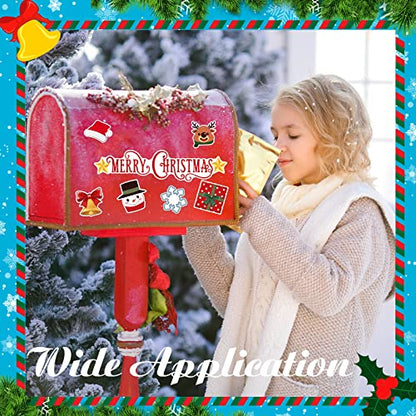 Christmas Gnome Refrigerator Magnet Set - 9 Holiday Kitchen Decor