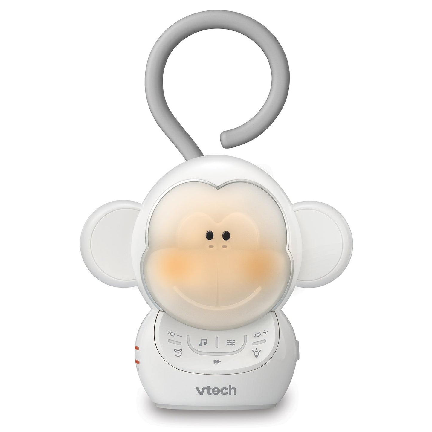VTech Communications Myla The Monkey Baby Sleep Soother - White Noise Machine with 5 Sounds & Soft-Glow Night Light