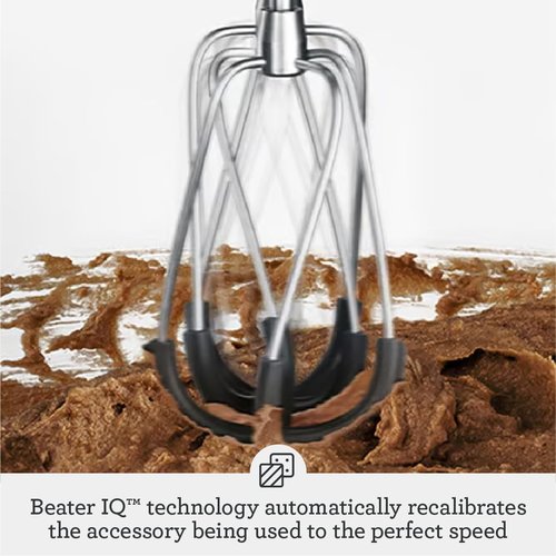 Breville Handy Mixer - Powerful Baking Tool in Sleek Silver Finish | Perfect for Home Chefs