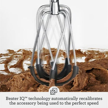 Breville Handy Mixer - Powerful Baking Tool in Sleek Silver Finish | Perfect for Home Chefs