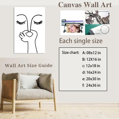 Funny Bathroom Wall Art - Humorous Black and White Poster for Guest Toilet | Unframed 12x18 Inch