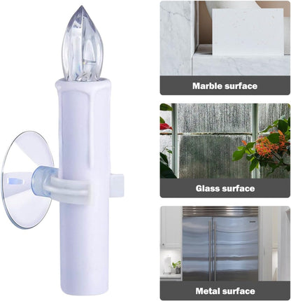 Skiennix Candle Holder Clamps - 6 Pack Suction Cups for Christmas & Valentine's Day | 20mm Size