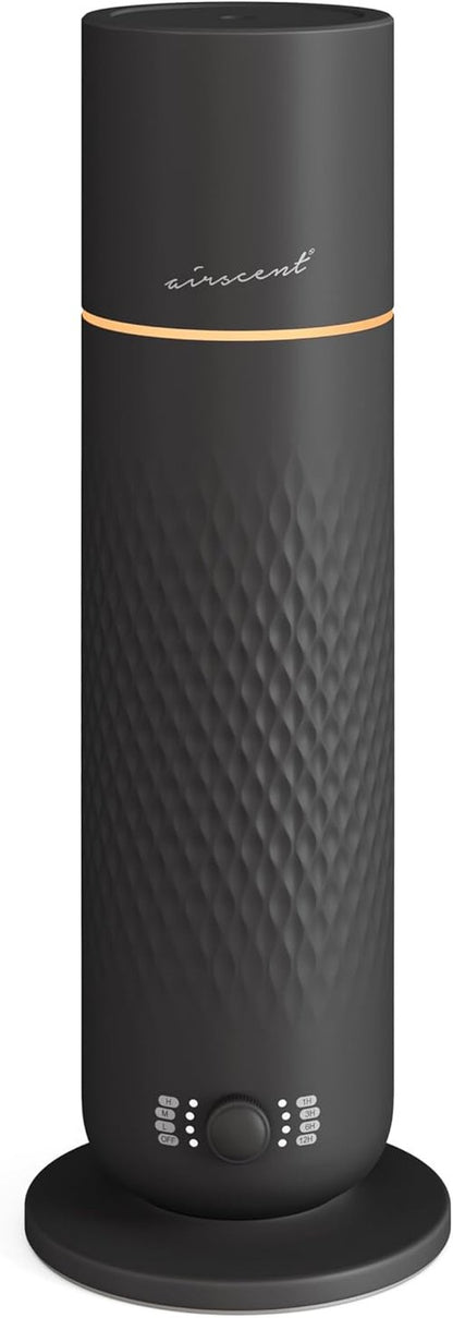 AirScent Waterless Diffuser - Cold Air Aromatherapy Diffuser for Homes & Offices - Black - 4.05 Oz