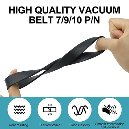 Vacuum Belt Compatible for Bissell 7/9/10/12/14/16 p/n 3031120 4PCS Pet Vacuum Cleaner Belt Replacement PN 2031093 3031123 32074 1606929