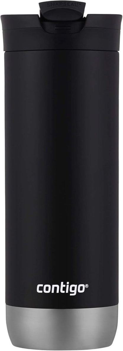 Contigo Huron 16oz Vacuum-Insulated Travel Mug - Leak-Proof Lid for Hot/Cold Beverages | Fits Most Cup Holders