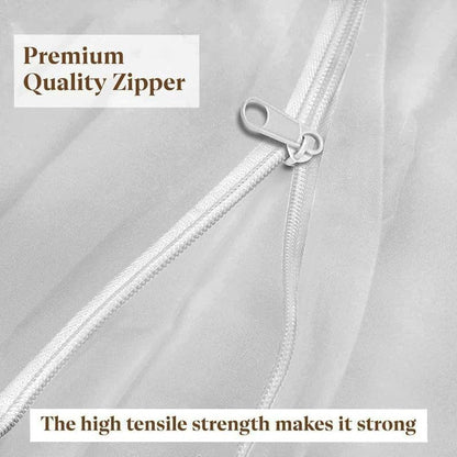 Shreem Linen Full Size Fitted Sheet 16 Inch Deep Microfiber Wrinkle-Resistant White