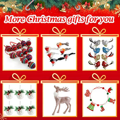 12-Inch Knitted Christmas Tree Balls Set - Style 6 Holiday Decor