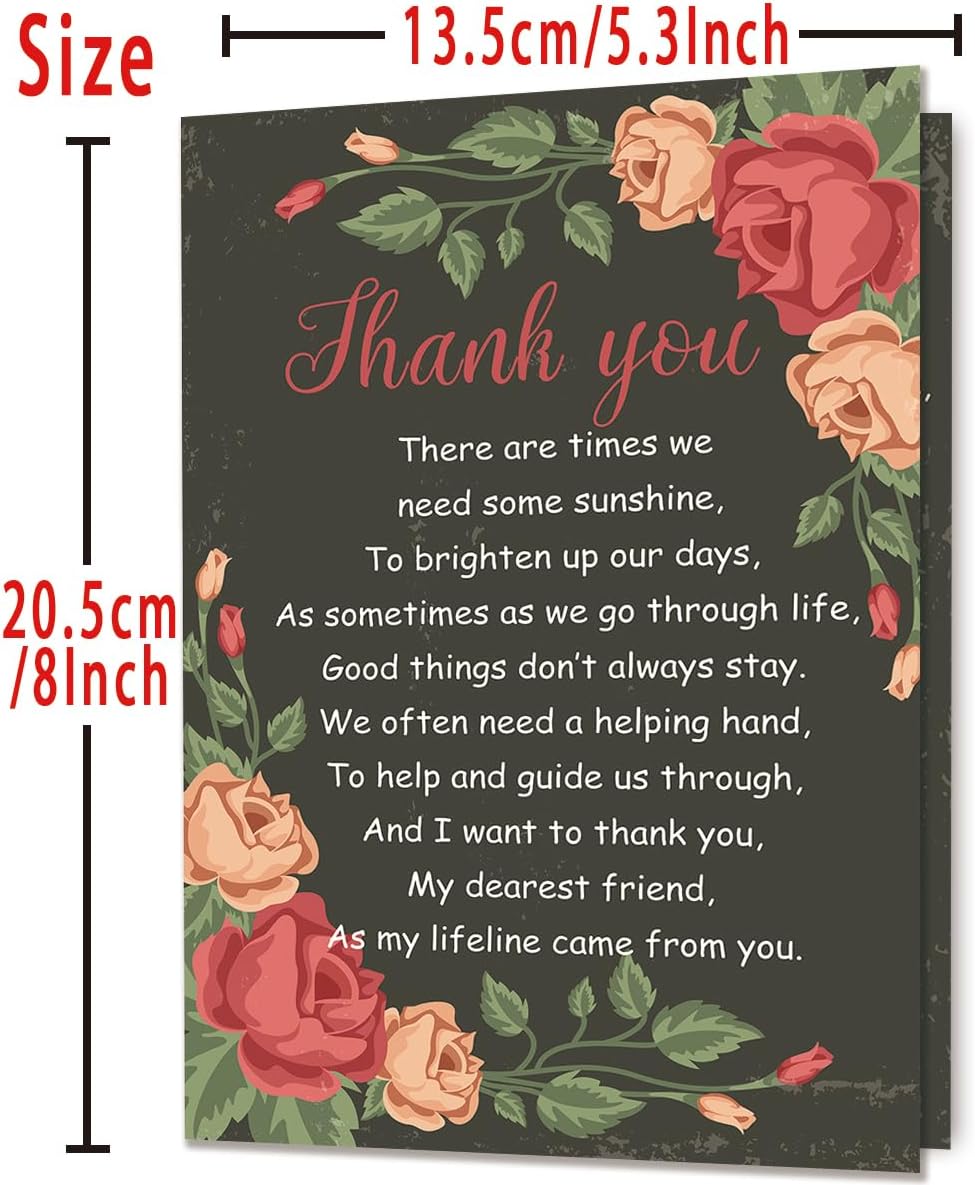 Thank You Cards by [Brand Name] - Elegant Envelopes for Men, Women & Teachers | Perfect Graduation & Holiday Gifts