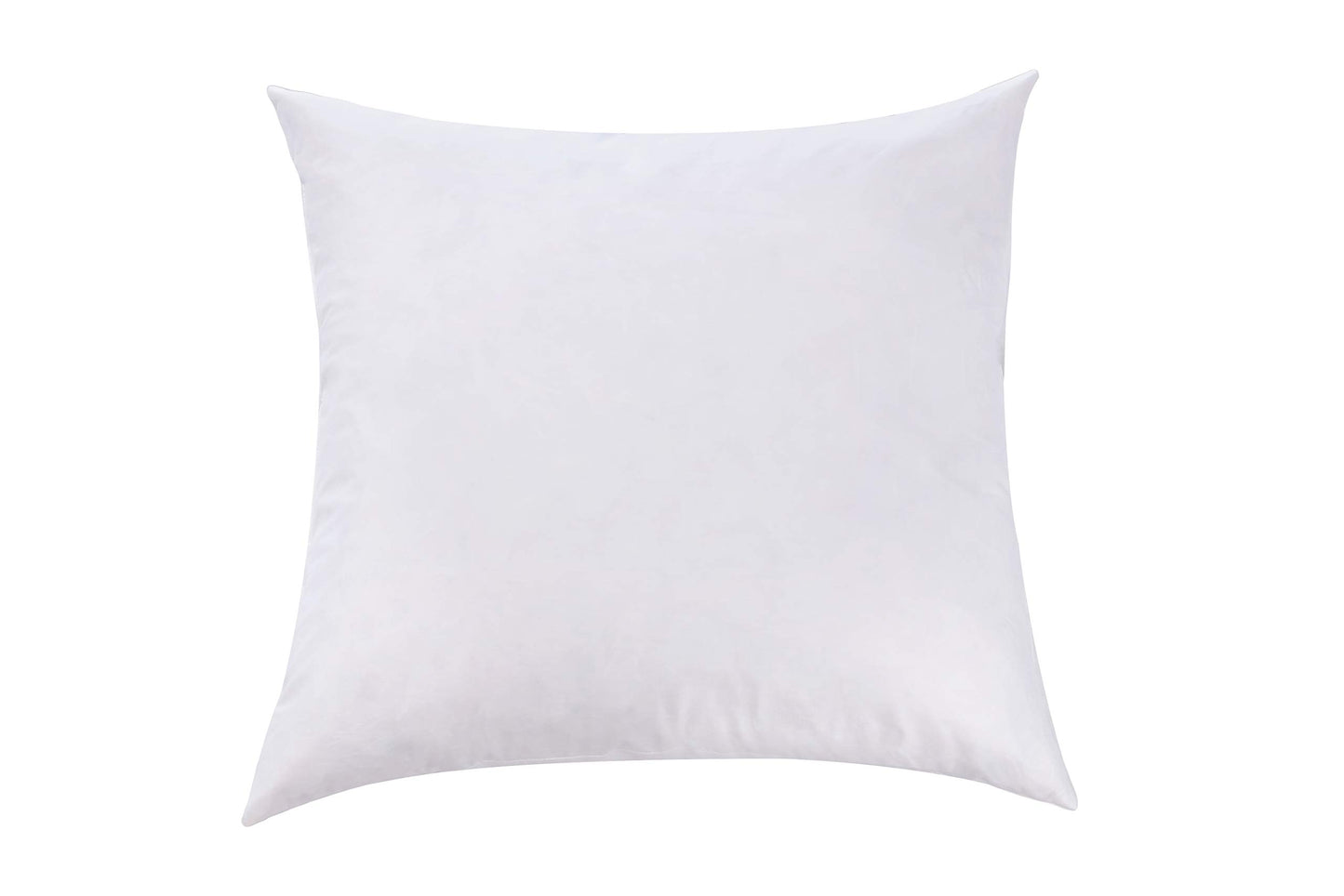 Premium Feather and Down Pillow Insert, Decorative Throw Stuffer Inserts, Hypoallergenic, Cotton Cover, White (20x20)