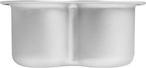 Fat Daddio's Heart Cake Pan - 6 x 3 Inch Anodized Aluminum for Perfect Baking Results