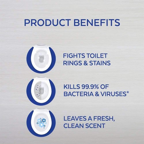 Lysol Disinfectant Toilet Bowl Cleaner - Powerful Germ Protection | 4 Count