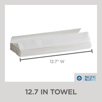 GP PRO Pacific Blue C-Fold Paper Towels - White, 240 Towels Per Pack, 10 Packs for Ultimate Cleanliness
