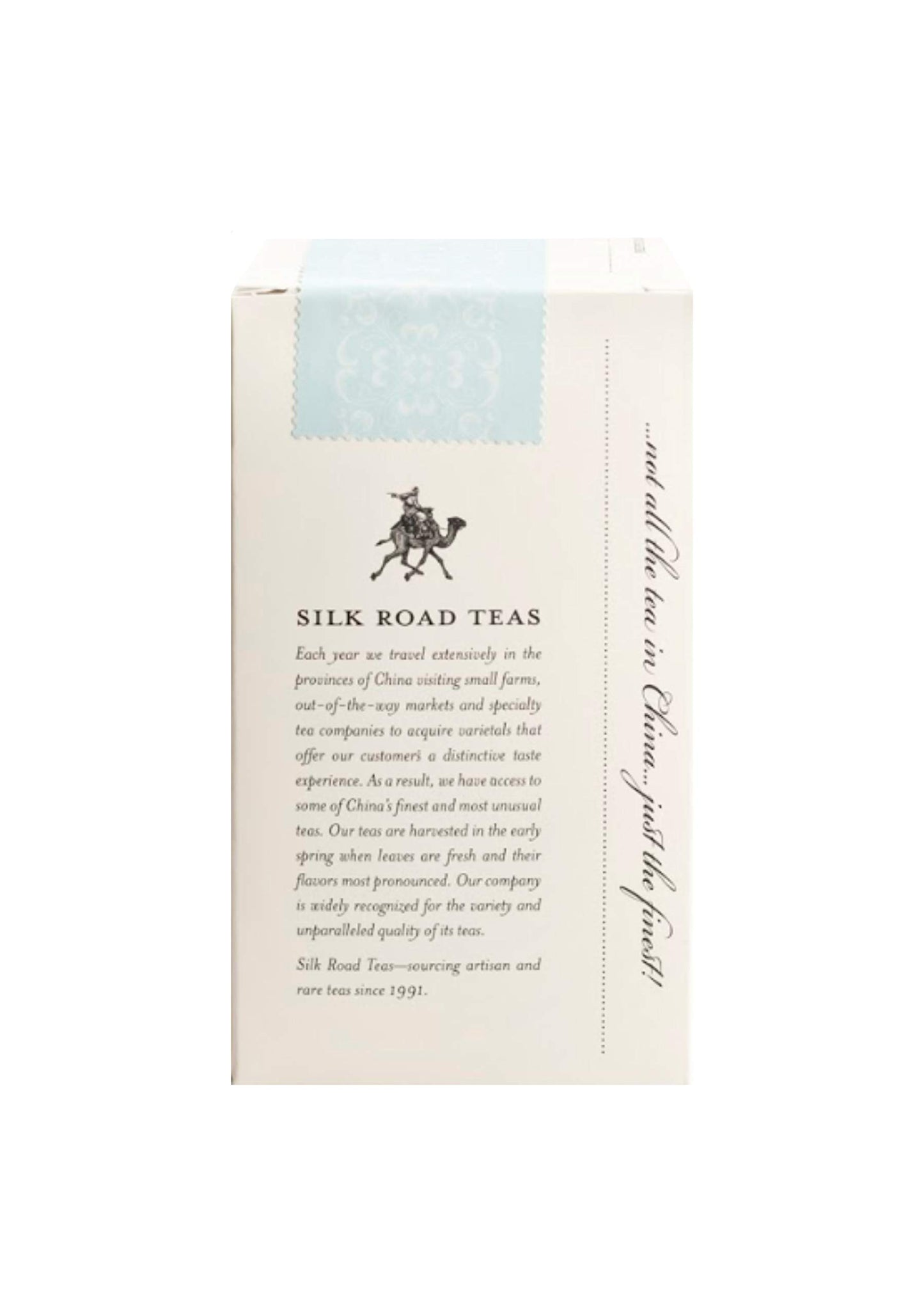 Silk Road Teas, Organic Peppermint Leaf Tea, Organic herbal Tea, Non-Caffeinated, Fresh & Cool Flavor, Improves Digestion, 15 Non-GMO Biodegradable Tea Bags