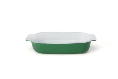 Creo SmartGlass Cookware, 1-quart Baking Dish, Bali Green