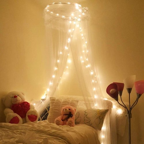 Lighting EVER Fairy Lights - 33ft 100 LED Warm White Copper Wire String Lights | Waterproof Indoor/Outdoor Decor