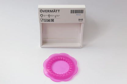 Ikea OVERMATT Silicone Food Lids, Set of 3, Multi-Colour