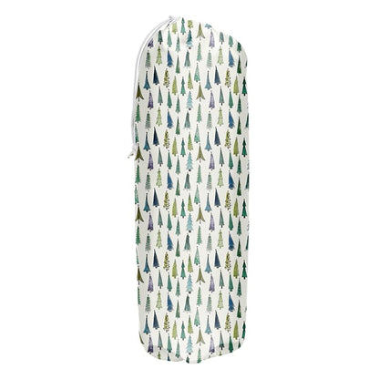 Green Christmas Tree Pattern Grocery Bag Holder and Dispenser (Variation: Christmas Tree 3)