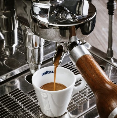 Lavazza DEK Whole Bean Coffee - Arabica & Robusta Blend, 1.1 lb Bag for Rich Flavor