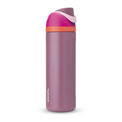 Owala FreeSip Insulated Stainless Steel Water Bottle with Straw for Sports and Travel, BPA-Free Sports Water Bottle, 24 oz, Crown Jewel