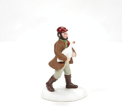 Department 56 Friends and Neighbors Figurine Set - Handcrafted Porcelain Miniatures for Victorian Christmas Decor | 3-Piece Set