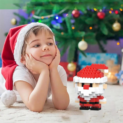 Santa Claus Holiday Figurines - Adorable Christmas Decor for Festive Celebrations