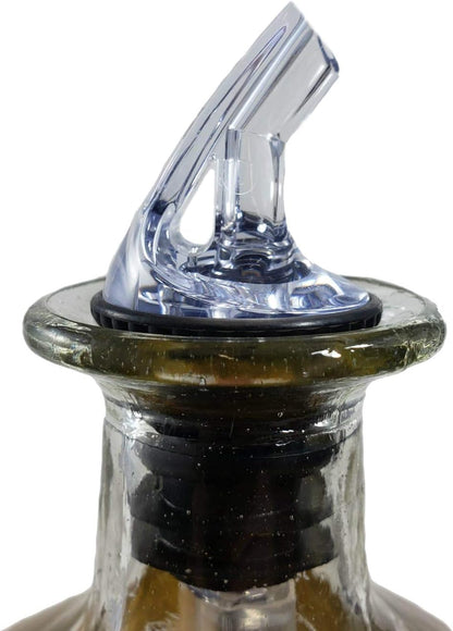 Speed Pourer - Patron Pour Spout - Made 100% In The USA. Free Flow Bar Spouts That Don't Leak - No Cracks, Just A Smooth Cocktail Pour Every Time. (Clear)