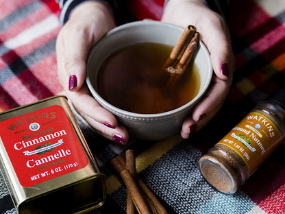Watkins Gourmet Cinnamon Spice Tin - Pure Ground, 6 oz. for Delicious Flavor Enhancements