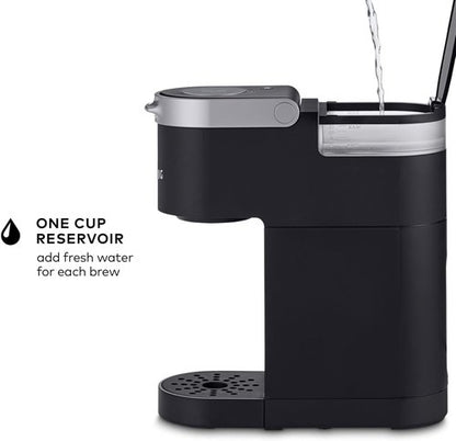 Keurig K-Mini Coffee Maker - Compact Single Serve K-Cup Brewer with Cord Storage | Black, 6-12oz Brew Size