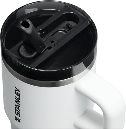 STANLEY Quencher ProTour 20 oz Tumbler - Leakproof Lid, Built-In Straw & Handle | Insulated Stainless Steel | BPA-Free | Chalk
