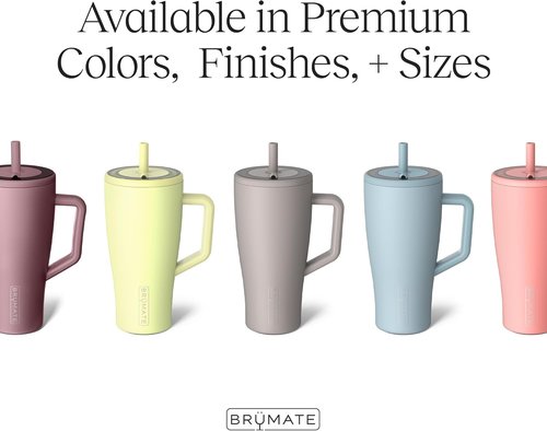 BrüMate 40oz Era & 12oz Leap Bundle - Stylish Rose Taupe Drinkware Set