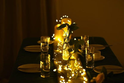 Dailyart 120 LED Starry Fairy Lights - Waterproof Dark Green Copper Wire String Lights for Weddings, Parties & Decor