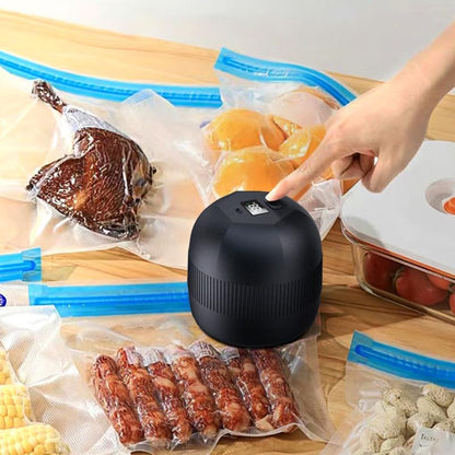 Skiennix Electric Mason Jar Vacuum Sealer Kit - Fully Automatic for Wide & Regular Mouth Jars | Portable & Efficient