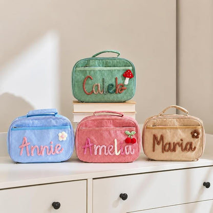 Pink Personalized Backpack for Kids with Optional Lunch Bag & Pencil Case - Duckbe