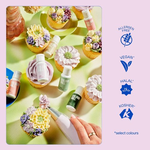Colour Mill Oil-Blend Food Coloring - Vibrant Tiffany Color, 20 Milliliters