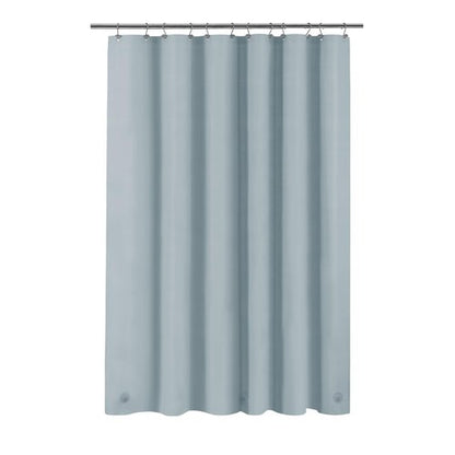 Barossa Design Shower Curtain Liner - Premium PEVA Shower Liner for Bathroom, BPA & PVC Free, No Chemical Smell, Lightweight Standard Size Bath Curtain with 3 Magnets, Metal Grommets - Stone Blue