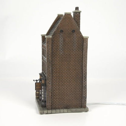 Department 56 Harry Potter Village Borgin and Burkes Lit Building - 8.74 Inch, Multicolor Design