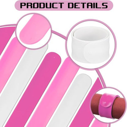 Charniol Wrapping Paper Roll Holder - 12-Piece Silicone Covered Metal Stabilizer | 1 x 9 Inch, Rose Red, Pink, White