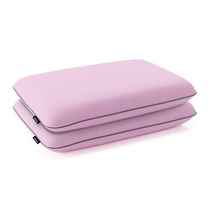 Imaginarium Memory Foam Fun Pillow with Cool-to-The-Touch Cover 2-Pack (Pale Pink), Standard